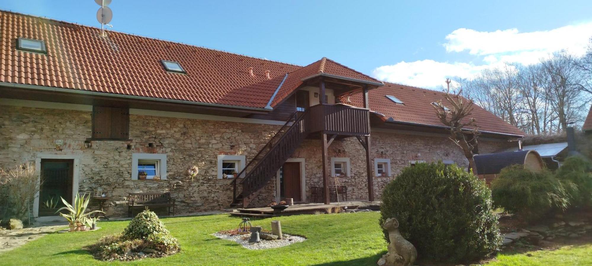 Ferienwohnung Statek Kloubek Chabičovice Exterior foto